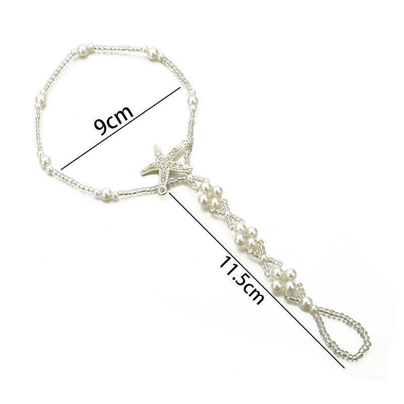Women Fashion Jewelry Gold Silver Plated Starfish Anklet 1-11 Women Fashion Jewelry Gold Silver Plated Starfish Anklet 1-11